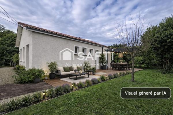 Pessac Cazalet – Maison de plain-pied 93 m² sur parcelle de 520 m²