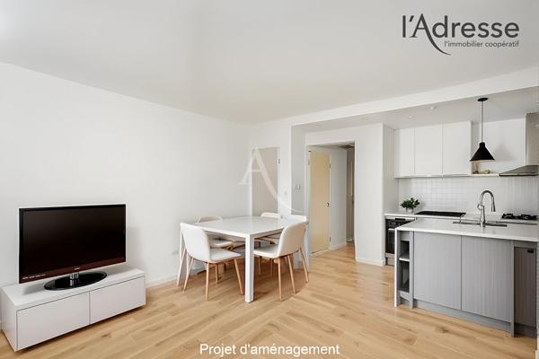 PUTEAUX / LA DEFENSE Studio de 27 m² avec cave et parking