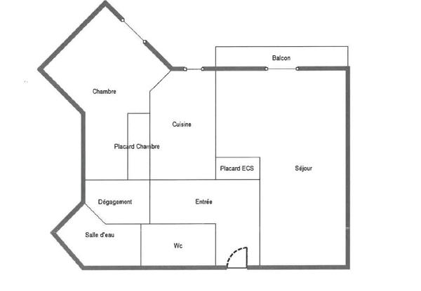 Location Appartement 2 pièces 46 m2 à Combs-la-Ville