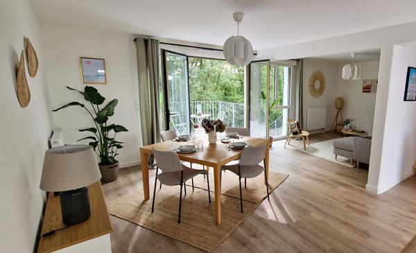 NANTES-SAINT-HERBLAIN-VAL DE CHEZINE, Environnement exceptionnel, 2 chambres, possible 3