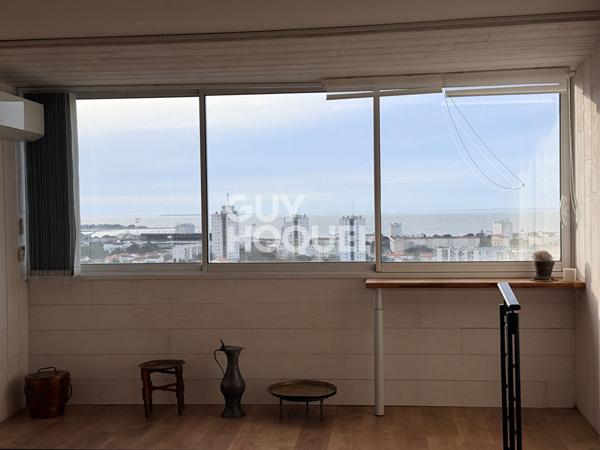 À vendre : Appartement lumineux avec vue mer à La Rochelle