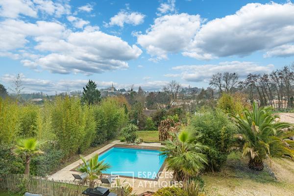 Maison d’architecte avec vue à Martillac
