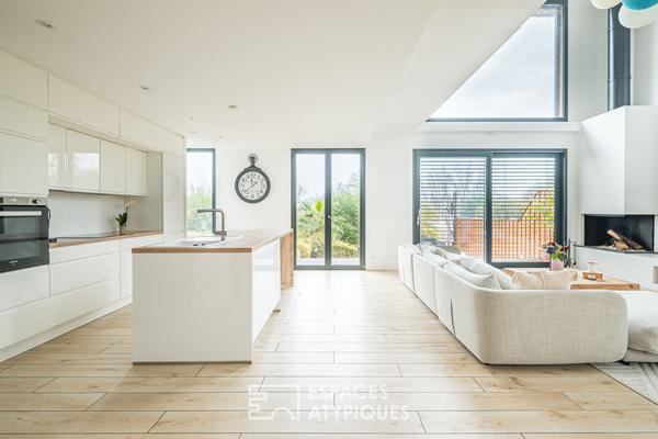 Maison d’architecte avec vue à Martillac
