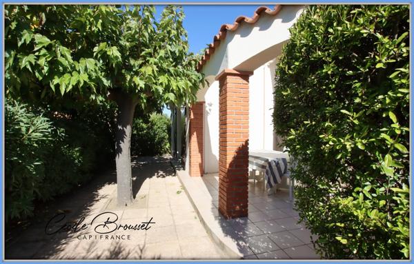 CANET-EN-ROUSSILLON 66140 – CANET-SUD – JOLIE CANÉTOISE 4 FACES – 72 M² – 3 CHAMBRES – GARAGE –