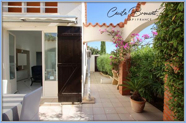 CANET-EN-ROUSSILLON 66140 – CANET-SUD – JOLIE CANÉTOISE 4 FACES – 72 M² – 3 CHAMBRES – GARAGE –