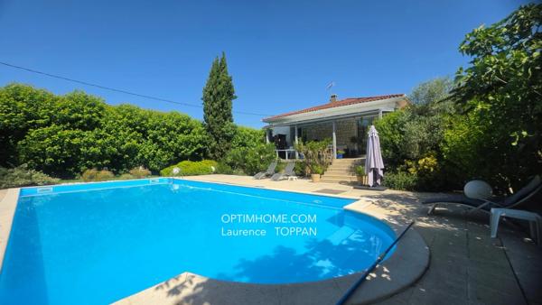 Maison avec piscine à  SAINT SYLVESTRE SUR LOT (47)