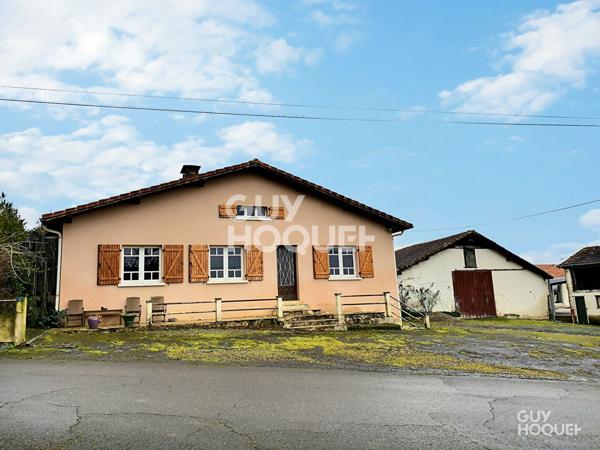 Maison F7 avec dépendance et 1,2 ha de terrain proche HAGETMAU