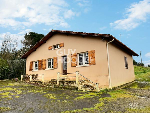 Maison F7 avec dépendance et 1,2 ha de terrain proche HAGETMAU