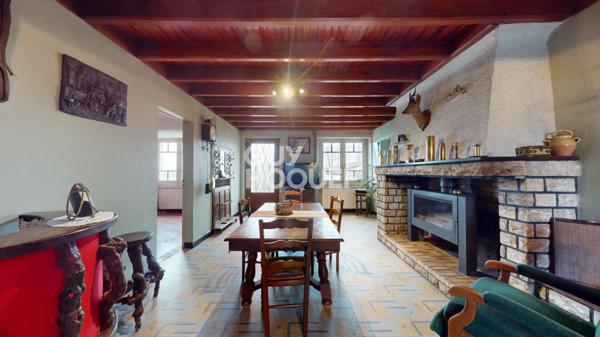 Maison F7 avec dépendance et 1,2 ha de terrain proche HAGETMAU