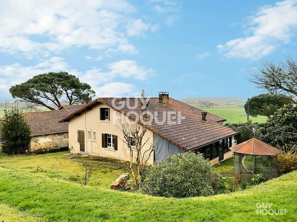 Maison F7 avec dépendance et 1,2 ha de terrain proche HAGETMAU