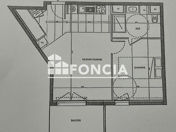 Location Appartement 2 pièces 45 m² - 12 ALLEE ALICE GUY Dijon 21000