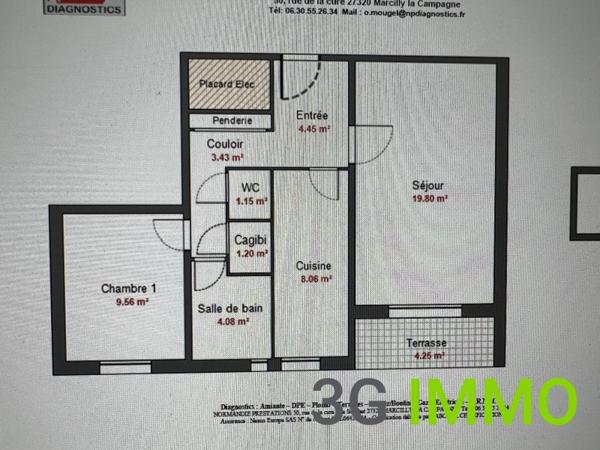 Vente / Appartement T2 à Dreux (28100)