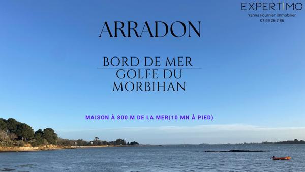 Arradon (56610) MAISON ARRADON, GOLFE DU MORBIHAN, 120 M2, 4 CHAMBRES, A 7 KMS DE VANNES