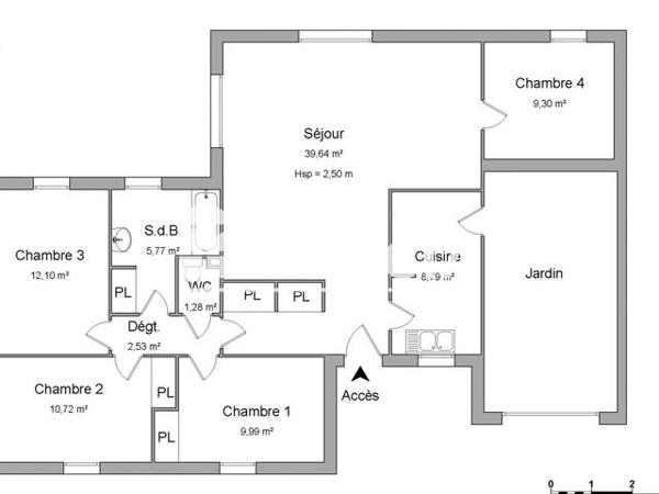Location Maison 5 pièces 100.12 m² - 1 RUE MARIA CALLAS Niort 79000