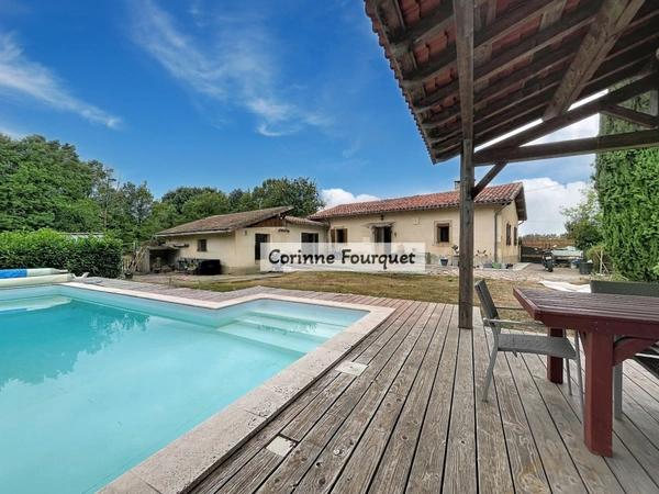 Maison à vendre 5 pièces proche Mirande (32)