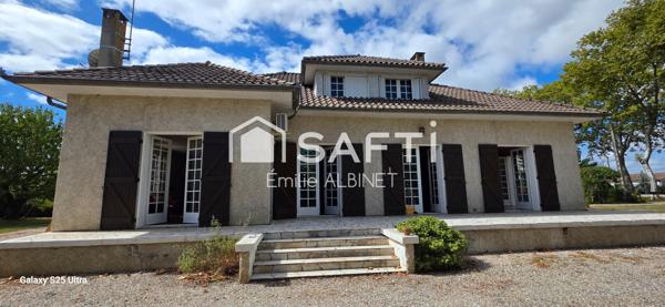 Maison de 164 m² sur 2046 m² de jardin