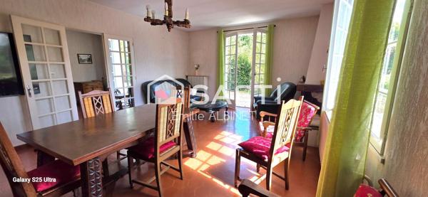 Maison de 164 m² sur 2046 m² de jardin