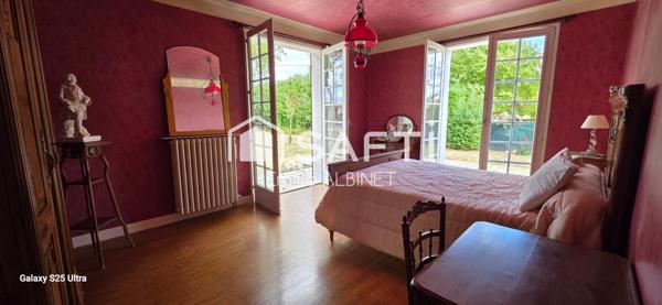 Maison de 164 m² sur 2046 m² de jardin