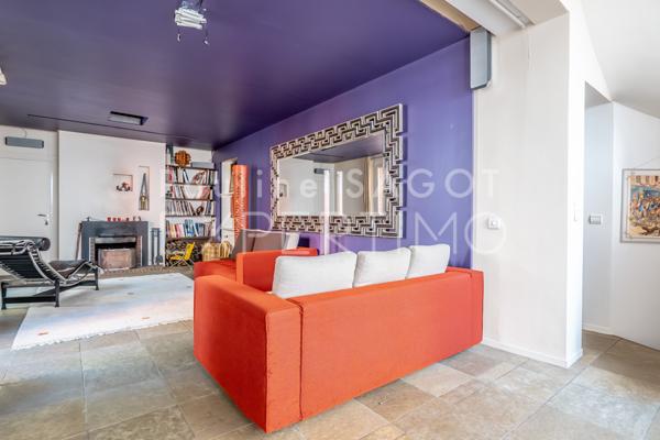 Courbevoie (92400) MAISON D'ARCHITECTE COURBEVOIE 262 M2 - Rooftop de 67 m2 et jardin-patio de 58 m2