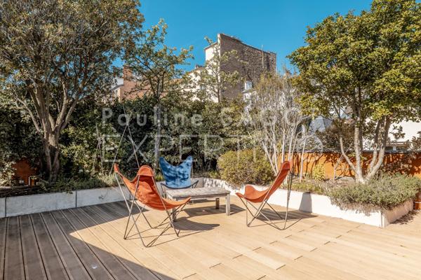 Courbevoie (92400) MAISON D'ARCHITECTE COURBEVOIE 262 M2 - Rooftop de 67 m2 et jardin-patio de 58 m2