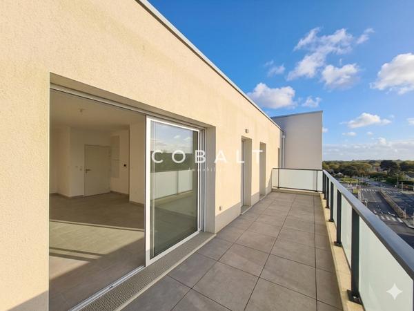 Appartement récent - T2 Bis - 53.80 m² - Balcon