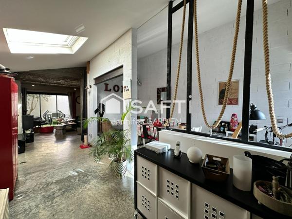 EYSINES Bourg - Maison Loft Atypique - 3 chambres 2 sde - 2 terrasses