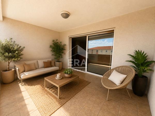 PERPIGNAN "Saint-Gaudérique" : Appartement 3 pièces avec terrasse et parking à vendre