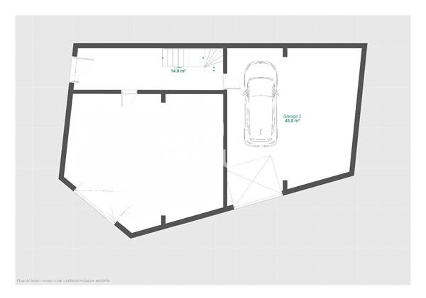 Appartement Mauguio Centre  4 pièces -  87 m2 avec grand garage et balcon