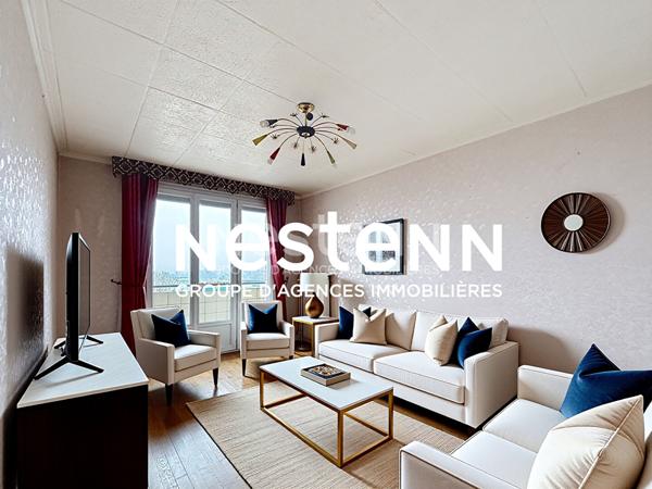 Appartement T4 BRON 3 chambres - Dernier étage - Cave - 69500 BRON