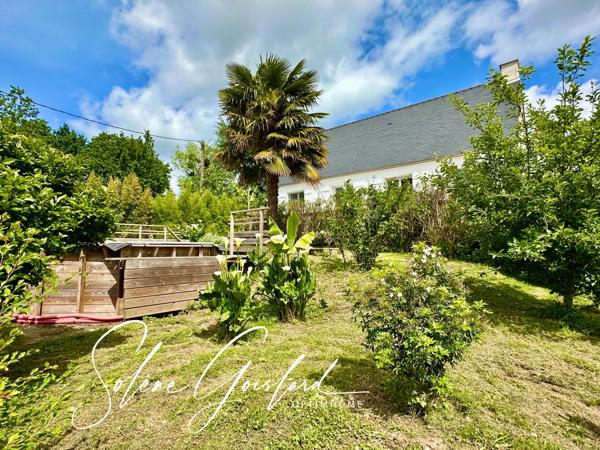 Maison individuelle plain-pied, bourg, 3 chambres, au calme