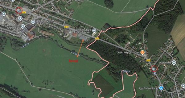 Local/bureau à louer GRANDVILLARS (90)