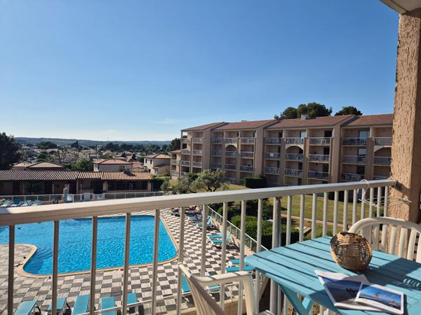 Appartement Balaruc Les Bains 1 pièce(s) 20 m2 avec terrasse et piscine