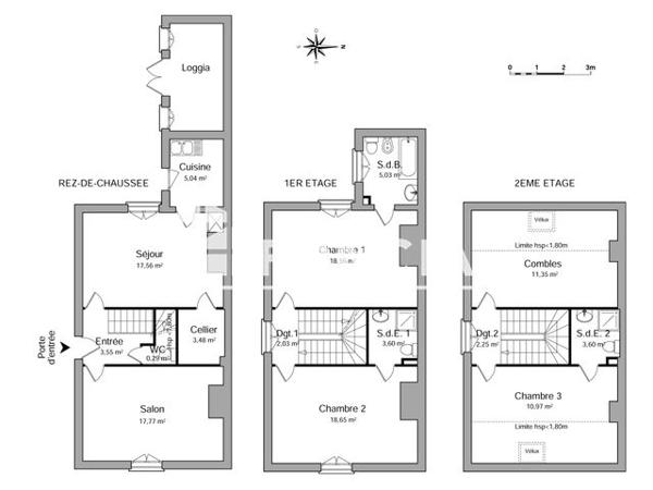 Location Maison 6 pièces 123.73 m² - 40 RUE DES CULTIVATEURS Tarbes 65000
