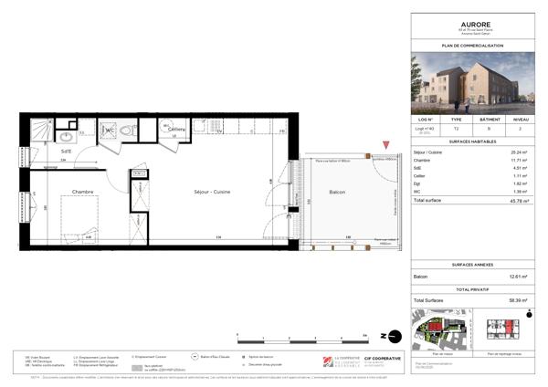 Appartement T2