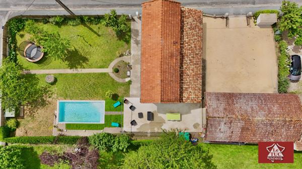 Maison rénovée avec piscine et Grangette Saint-Sylvestre-sur-Lot (47140)