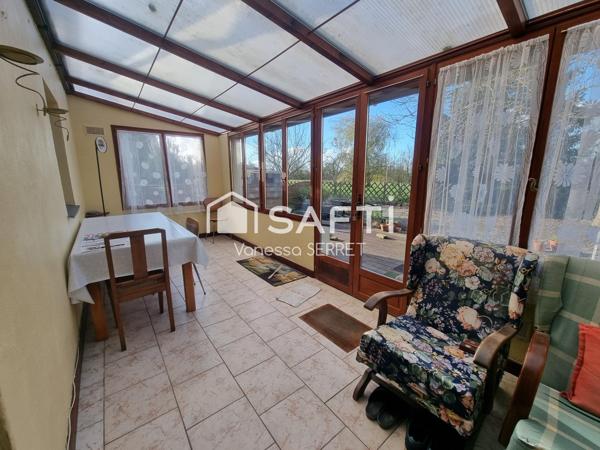 Maison 79 m² – Terrain 1 001 m² – Double garage indépendant