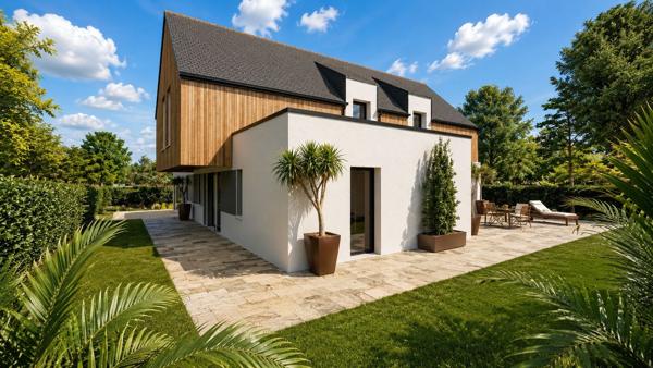 Terrain + Maison à vendre 5 pièces - 142 m²