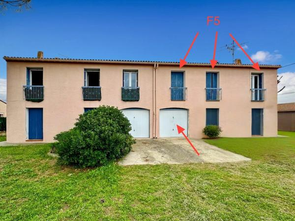 Pyrénées Orientales (66) - Appartement F5 – 87 m² – 3 chambres + garage – Vendu loué