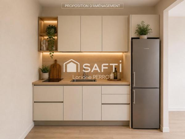 Martigues – Jonquières | T1 de 30 m² avec balcon arboré – Idéal investissement ou premier achat