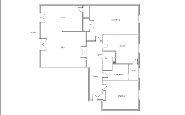 Sassenage - Appartement spacieux T4 de 75m².