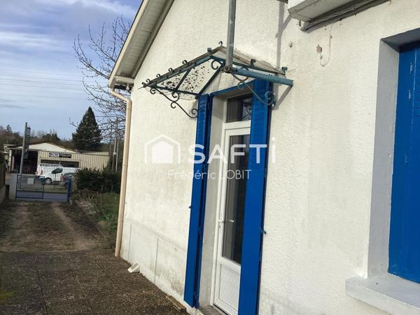 jolie petite maison sur la commune de Mussidan avec fort potentiel pour investissement locatif ou projet familial