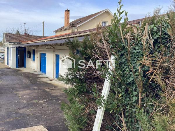 jolie petite maison sur la commune de Mussidan avec fort potentiel pour investissement locatif ou projet familial