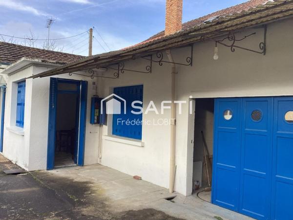 jolie petite maison sur la commune de Mussidan avec fort potentiel pour investissement locatif ou projet familial