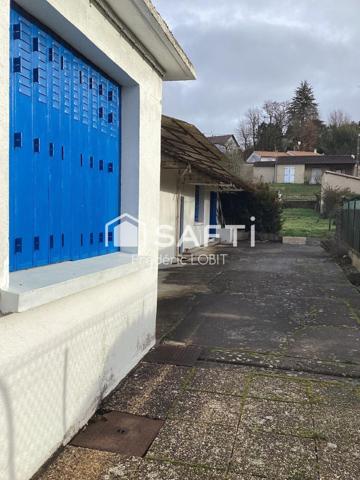 jolie petite maison sur la commune de Mussidan avec fort potentiel pour investissement locatif ou projet familial