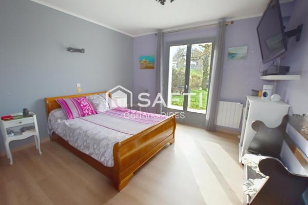 Maison familiale T 5/6 de 155 m² sur terrain de 2754 m² avec sous sol complet