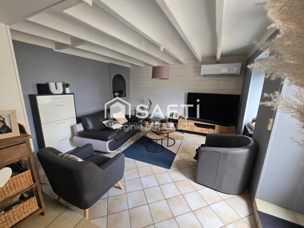 MAISON 3 CHAMBRES / 2 ENTREES IDEALE POUR 1 PROFESSION INDEPENDANTE !