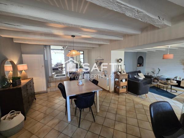 MAISON 3 CHAMBRES / 2 ENTREES IDEALE POUR 1 PROFESSION INDEPENDANTE !