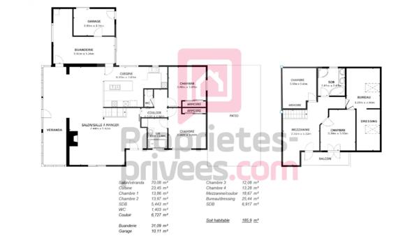 Splendide Landaise de 185m², parc arboré, piscine