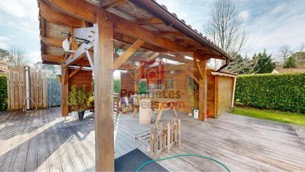 Splendide Landaise de 185m², parc arboré, piscine