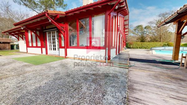 Splendide Landaise de 185m², parc arboré, piscine